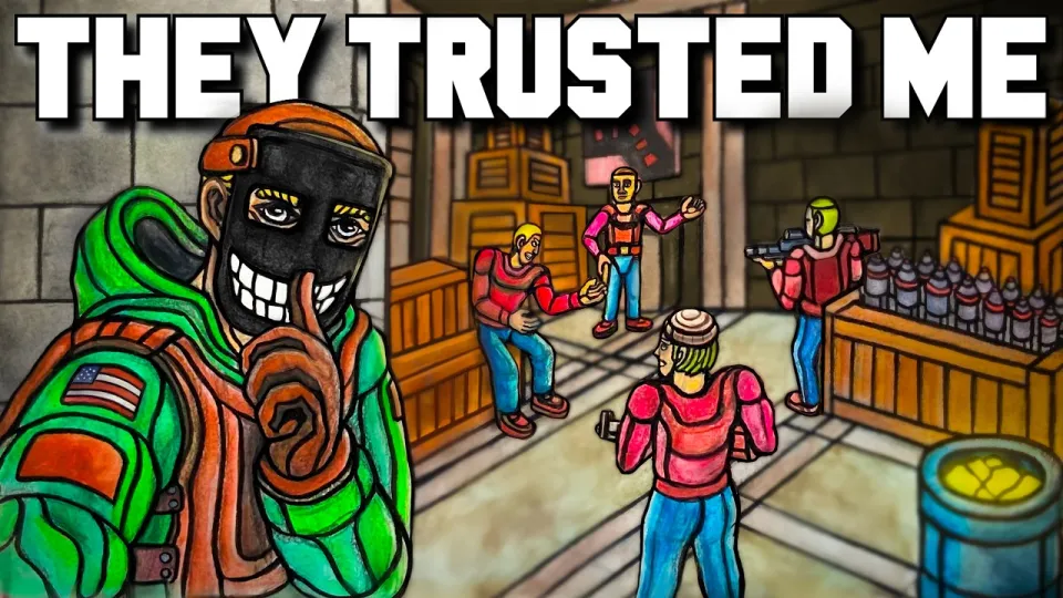 How does the Rust solo infiltration of the richest clan actually work?